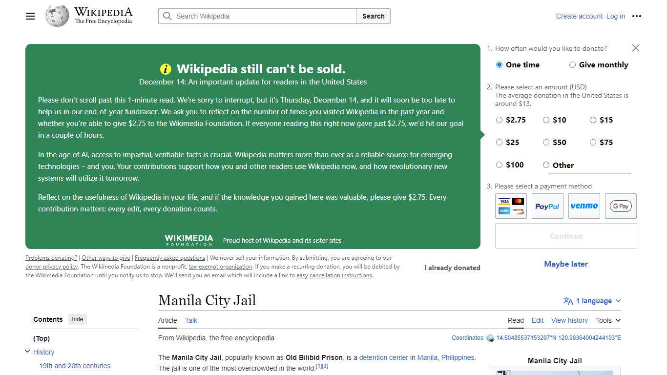 Manila City Jail - Wikipedia